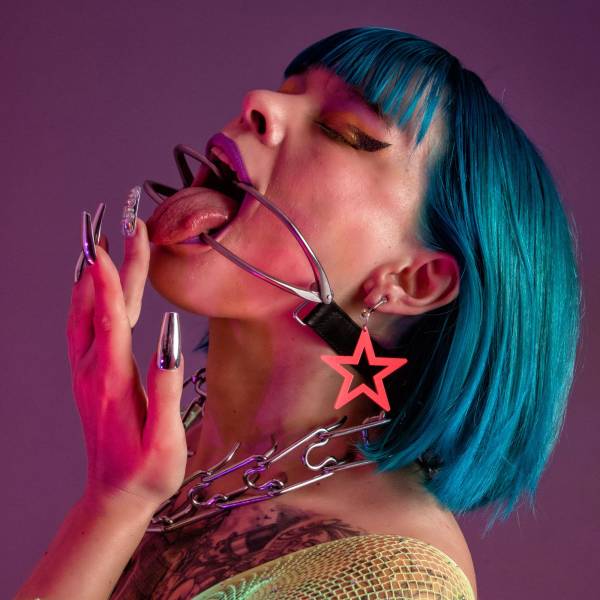 Écarteur buccal simple à lanières