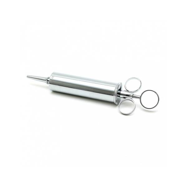 SERINGUE LAVEMENT CHROMÉE (100 CC)