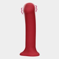 Vibrating suction cup dildo